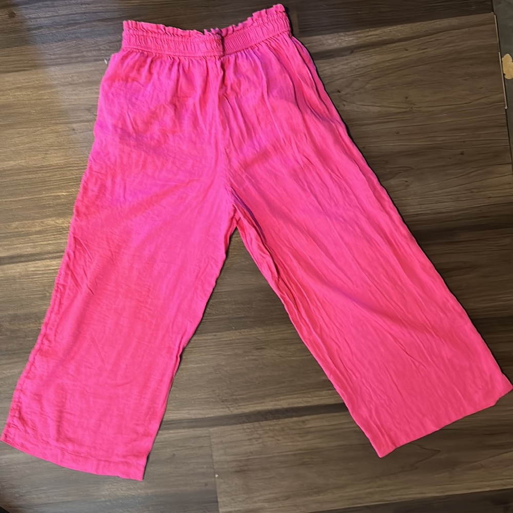 NEW!!!! Michael KORS ‘Pink Linen Capris size small.’ - Picture 3 of 6